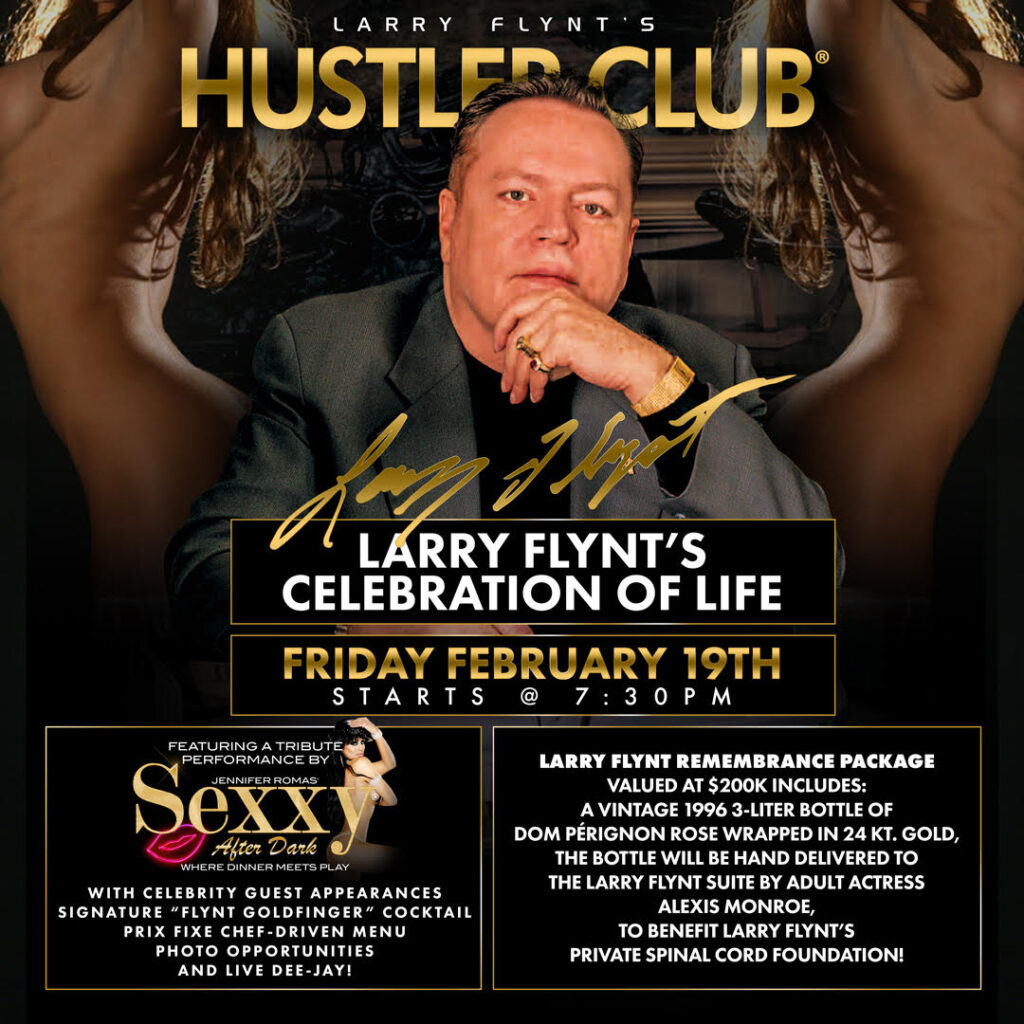 Larry Flynts Hustler Club Las Vegas Events And Promotions
